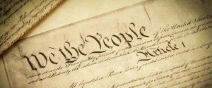 Constitution with text We the People